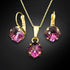 Комплект "Mistika (Amethyst)" с кристаллами Swarovski™